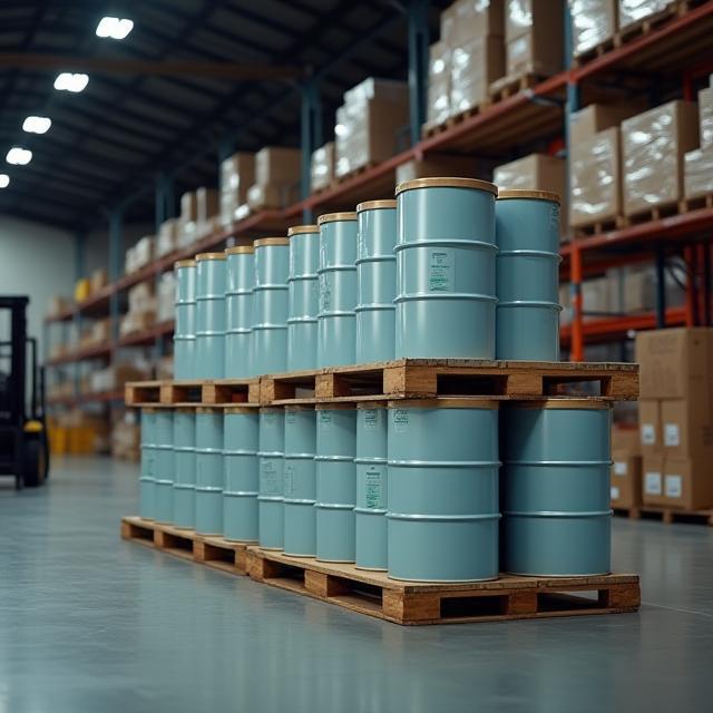 Wholesale bulk skincare drums ready for shipment
